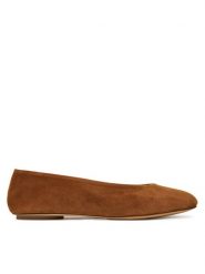Weekend Max Mara Baleriny Todisuede 2525526074600 Brązowy. Brązowe baleriny Weekend Max Mara, bez wzorów, ze skóry, bez obcasa. Za 1,449.00 zł.