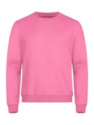 Clique Basic Roundneck bluza unisex z okrągłym dekoltem, odporna na piling –. Czerwone bluzy CLIQUE, xl, bez wzorów, z bawełny, bez kaptura. Za 149.58 zł.