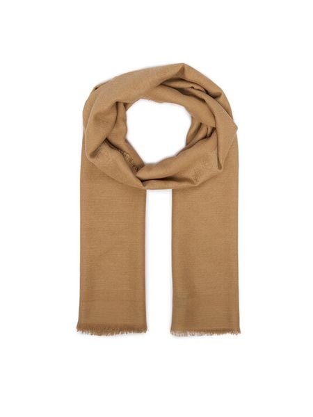 Guess Szal AM9617 POL03 Beżowy. Brązowe rękawiczki Guess, z aplikacjami, z poliesteru. Za 194.99 zł.