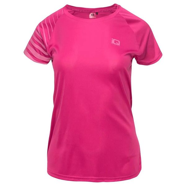 T-shirt Damski Z Krótkim Rękawem Hida. Czerwone t-shirty IQ, bez wzorów, bez kołnierzyka, bez ramiączek. Za 82.99 zł.