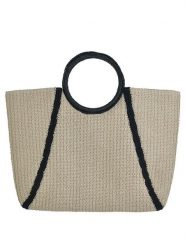 BLE Torebka w kolorze jasnobrązowym - 45 x 25 x 15 cm rozmiar: onesize. Brązowe torebki klasyczne BLE, bez wzorów, z materiału, bez dodatków. Za 47.95 zł.
