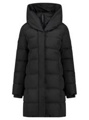 Geographical Norway Płaszcz zimowy "Djamilalimo" w kolorze czarnym rozmiar: M. Czarne płaszcze Geographical Norway, na zimę, m, bez wzorów, z puchu, bez kaptura. Za 222.45 zł.