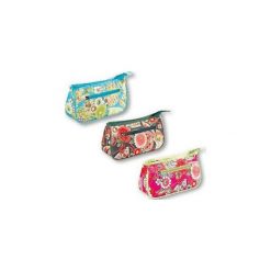 Top Choice KOSMETYCZKA DAMSKA SILK PODŁUŻNA (6592541). Kufry i kosmetyczki TOP CHOICE, bez wzorów, bez dodatków. Za 23.37 zł.