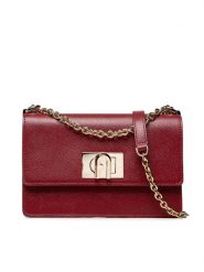 Furla Torebka 1927 BAFKACO-ARE000-CGQ001-1-007-20-BG-B Bordowy. Czerwone torebki klasyczne Furla, bez wzorów, ze skóry, bez dodatków. Za 1,599.00 zł.