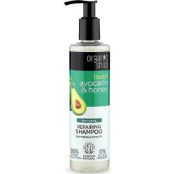 Organic Shop ORGANIC SHOP_Natural Repairing Shampoo naturalny regenerujący szampon do włosów Avocado & Honey 280ml. Szampony do włosów Organic Shop. Za 11.99 zł.