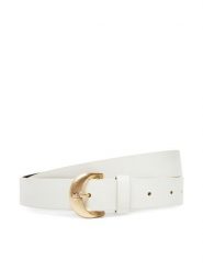 Calvin Klein Jeans Pasek Damski Casual Pin Buckle 25Mm LV04K7015G Biały. Białe paski Calvin Klein Jeans, bez wzorów, z jeansu, casualowe. Za 219.99 zł.