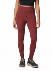 Columbia Legginsy sportowe "Boundless Trek™" w kolorze czerwonym rozmiar: L. Czerwone legginsy Columbia, l, bez wzorów, z materiału. Za 110.45 zł.