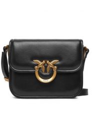 PINKO Torebka Love Box Bag Fl Mini PE 25 PLTT 104297 A26J Czarny. Czarne listonoszki Pinko, bez wzorów, ze skóry, bez dodatków. Za 1,219.00 zł.