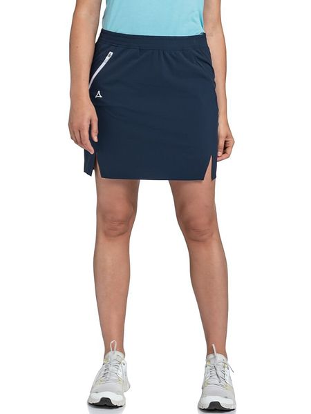 Schöffel Spódnica funkcyjna "Hestad" w kolorze granatowym rozmiar: 42. Niebieskie spodnie dresowe Schöffel, bez wzorów, z materiału, outdoorowe. Za 110.04 zł.