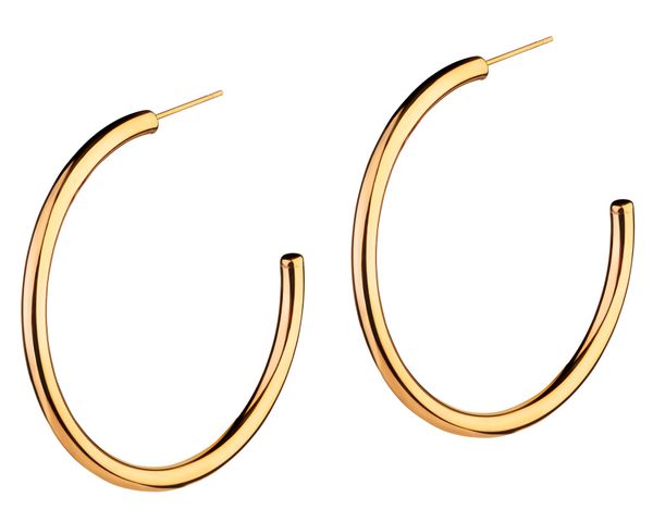 Kolczyki ze stali szlachetnej - koła. Kolczyki Elixa, ze stali. Za 149.00 zł.