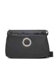 Monnari Torebka TORIMP0-24Z-BAG5870-K020D000-R00 Czarny. Czarne listonoszki Monnari, bez wzorów, z materiału, bez dodatków. Za 99.99 zł.