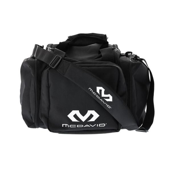 Torba sportowa McDavid. Czarne torby na ramię MCDAVID, bez wzorów, z materiału, eleganckie, na ramię, bez dodatków. Za 637.50 zł.