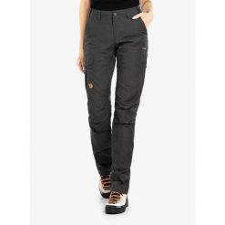 Spodnie trekkingowe damskie Fjallraven Karla Pro Trousers. Szare spodnie sportowe Fjällräven, bez wzorów, trekkingowe. Za 692.99 zł.