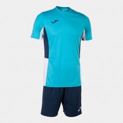 Zestaw Sportowy Joma Danubio II 4XS - Turkus i Marynarka. Niebieskie marynarki i żakiety Joma, xs, bez wzorów, z dresówki, sportowe. Za 180.99 zł.