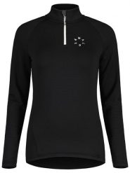 Maloja Bluza polarowa "NaspaeM" w kolorze czarnym rozmiar: L. Czarne bluzy Maloja, l, bez wzorów, z polaru, bez kaptura. Za 224.52 zł.
