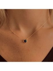 OR Carats Złoty naszyjnik z diamentami - dł. 40 cm rozmiar: onesize. Niebieskie naszyjniki OR Carats, z diamentem, złote. Za 1,165.99 zł.