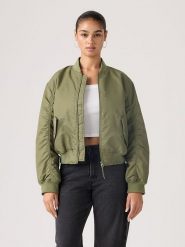 Levi's Kurtka w kolorze oliwkowym rozmiar: M. Brązowe kurtki Levi's®, m, bez wzorów, bez kaptura. Za 219.95 zł.