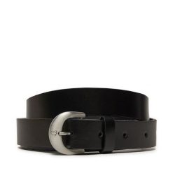 Pasek Damski Calvin Klein Jeans. Czarne paski Calvin Klein Jeans, bez wzorów, z jeansu, casualowe. Za 119.99 zł.