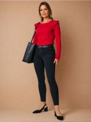 Jeansy - czarny. Czarne jeansy Sinsay, l, bez wzorów. Za 39.99 zł.