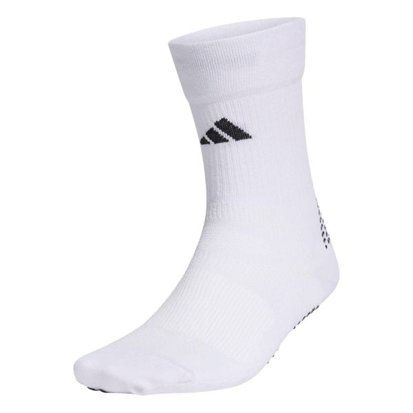 Antypoślizgowe piłkarskie skarpety do łydki adidas Performance Light. Białe skarpety Adidas, bez wzorów, z bawełny. Za 109.00 zł.
