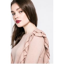 Pepe Jeans - Sweter Ichi. Niebieskie swetry Pepe Jeans, m, bez wzorów, z bawełny, bez ramiączek. W wyprzedaży za 139.90 zł.