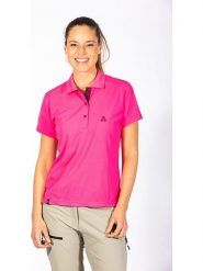 Maul Sport Funkcyjna koszulka polo "Aeschi" w kolorze różowym rozmiar: 38. Różowe koszulki polo Maul Sport, bez wzorów, z materiału, bez kołnierzyka, bez ramiączek. Za 104.99 zł.