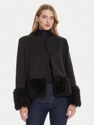 Rinascimento Kurtka przejściowa CFC0125791003 Czarny Regular Fit. Czarne kurtki Rinascimento, l, bez wzorów, z syntetyku, bez kaptura. Za 609.99 zł.