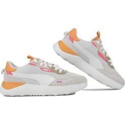Buty sportowe damskie Puma Runtamed Platform. Brązowe obuwie sportowe Puma, bez zapięcia, trekkingowe. Za 207.99 zł.