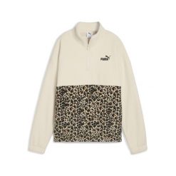 Damska luźna bluza Essential ze zwierzęcym nadrukiem PUMA Alpine Snow White. Białe bluzy Puma, bez wzorów, bez kaptura. Za 249.00 zł.