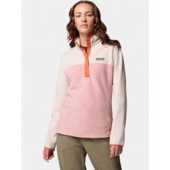 Sweter Damski Columbia Benton Springs 1/2 Snap II. Czerwone swetry Columbia, bez wzorów, z materiału, bez ramiączek. Za 179.00 zł.