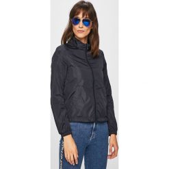 Geox - Kurtka. Niebieskie kurtki Geox, bez wzorów, z materiału, bez kaptura. Za 499.90 zł.