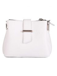 Anna Morellini Skórzana torebka "Ciosa" w kolorze białym - 22 x 17 x 10 cm rozmiar: onesize. Białe torby na ramię Anna Morellini, bez wzorów, z materiału, na ramię, bez dodatków. Za 264.95 zł.