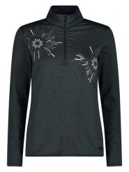 CMP Bluza polarowa w kolorze antracytowym rozmiar: 40. Czarne bluzy CMP, bez wzorów, z materiału, bez kaptura. Za 136.67 zł.