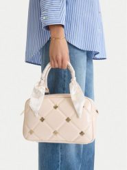 Nine West Torebka EO-Allen Gaze-KS2577-1 Écru. Torebki klasyczne Nine West, bez wzorów, z materiału, bez dodatków. Za 279.99 zł.