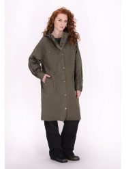 Schmuddelwedda Parka w kolorze khaki rozmiar: XS. Brązowe parki Schmuddelwedda, xs, bez kaptura. Za 347.95 zł.