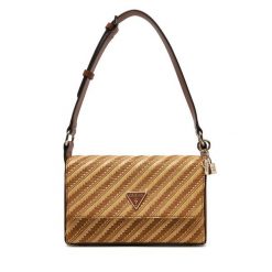 Torebka Guess. Brązowe torebki klasyczne Guess, z aplikacjami, bez dodatków. Za 339.99 zł.