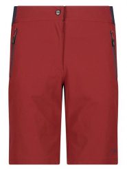 CMP Bermudy funkcyjne w kolorze bordowym rozmiar: 38. Czerwone spodnie dresowe CMP, bez wzorów, z materiału, outdoorowe. Za 161.95 zł.