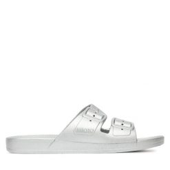 Klapki Freedom Moses. Szare klapki Freedom Moses, bez wzorów, bez obcasa. Za 179.99 zł.