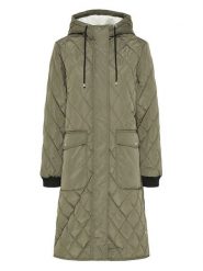 TicketWOMAN Płaszcz przejściowy "Isabella" w kolorze khaki rozmiar: 38. Brązowe płaszcze TicketWOMAN, bez wzorów, bez kaptura. Za 134.85 zł.