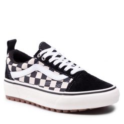Tenisówki Vans. Czarne trampki Vans, bez wzorów, bez zapięcia. Za 279.99 zł.