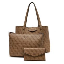 Torebka Guess. Brązowe torebki klasyczne Guess, z aplikacjami, bez dodatków. Za 669.99 zł.