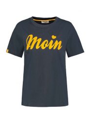 Eight2Nine Koszulka w kolorze granatowym rozmiar: XXL. Niebieskie bluzki Eight2Nine, xxl, bez wzorów, z bawełny, bez kołnierzyka, bez ramiączek. Za 43.99 zł.