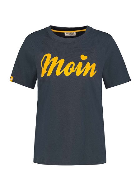 Eight2Nine Koszulka w kolorze granatowym rozmiar: XXL. Niebieskie bluzki Eight2Nine, xxl, bez wzorów, z bawełny, bez kołnierzyka, bez ramiączek. Za 43.99 zł.