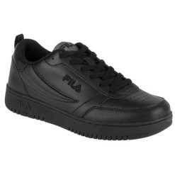 Buty sportowe Sneakersy damskie, Rega Nf. Czarne obuwie sportowe Fila, z gumy, bez zapięcia, trekkingowe. Za 229.99 zł.