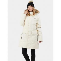 Płaszcz Zimowy Damski Fundango Georgina. Białe płaszcze FUNDANGO, na zimę, s, bez wzorów, bez kaptura. Za 599.90 zł.