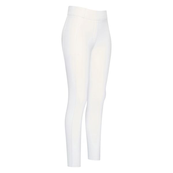 Legginsy do jazdy konnej dla kobiet Imperial Riding Tamara. Białe legginsy IMPERIAL RIDING, bez wzorów. Za 485.50 zł.
