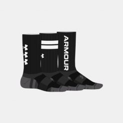 Skarpety sportowe Under Armour Performance Tech długie (3-PAK). Czarne skarpety Under Armour, bez wzorów. Za 79.99 zł.