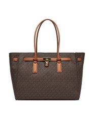 MICHAEL Michael Kors Torebka 30F5GNXT3B Brązowy. Brązowe shopper MICHAEL Michael Kors, bez wzorów, ze skóry, bez dodatków. Za 1,579.00 zł.