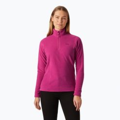 Bluza trekkingowa damska Helly Hansen Daybreaker 1/2 Zip. Czerwone bluzy Helly Hansen, bez wzorów, bez kaptura. Za 199.99 zł.