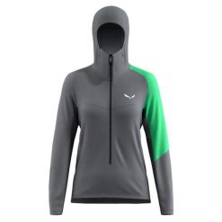 Bluza z kapturem damska Salewa NXT 00-00000290620531. Zielone bluzy Salewa, m, bez wzorów, z syntetyku, z kapturem. Za 531.16 zł.
